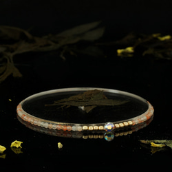 輕奢風 亞鲁沙太陽石 14K包金 GF Swarovski 配珠水晶手鍊 (  Arusha Bracelet ) 第3張的照片