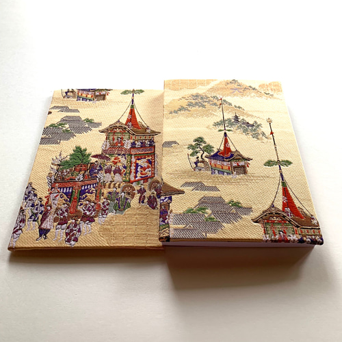 Amazon | 御朱印帳 京都限定 市松 五重塔 祇園祭 大文字山