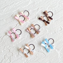 子供ヘアゴム レジンヘアアクセサリー お花 ドライフラワー 雑貨