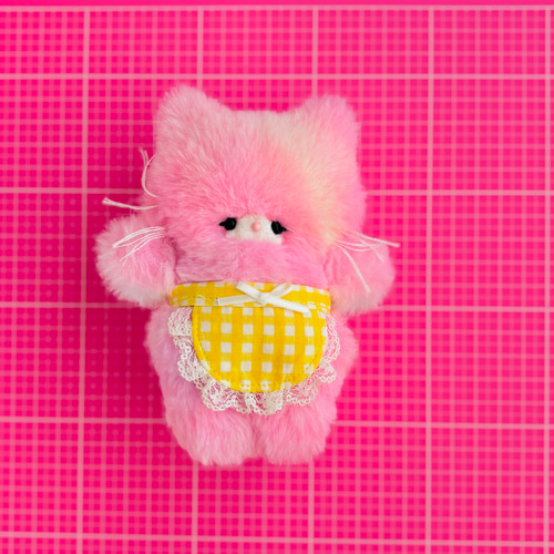 癒しのお手伝いに来たょ♪♡ゆめかわフワフワねこ♡手のひらサイズの