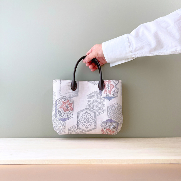 再販】村山大島紬◇着物にも洋服にも合うミニバッグ◇カジュアル