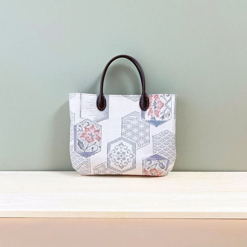 再販】村山大島紬◇着物にも洋服にも合うミニバッグ◇カジュアル