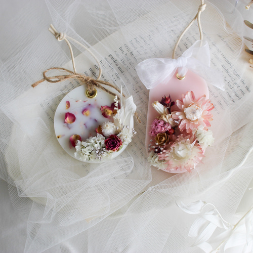 2個セット》rose / ジャスミンの香り & 薔薇の香り アロマワックス 