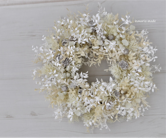 アイボリーホワイト　木の実をそえて：白　アイボリー　 11枚目の画像