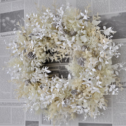 アイボリーホワイト　木の実をそえて：白　アイボリー　 16枚目の画像