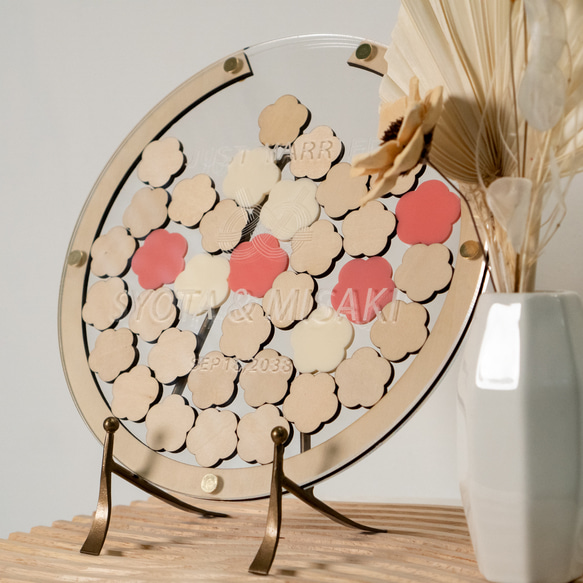 【ゲスト参加型】少人数対応のウェディングドロップス 結婚証明書／mcs19 データ確定後