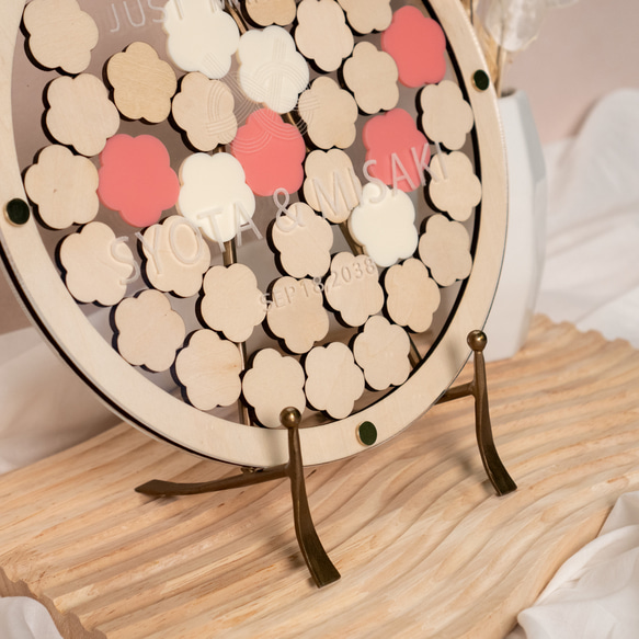 【ゲスト参加型】少人数対応のウェディングドロップス 結婚証明書／mcs19 データ確定後