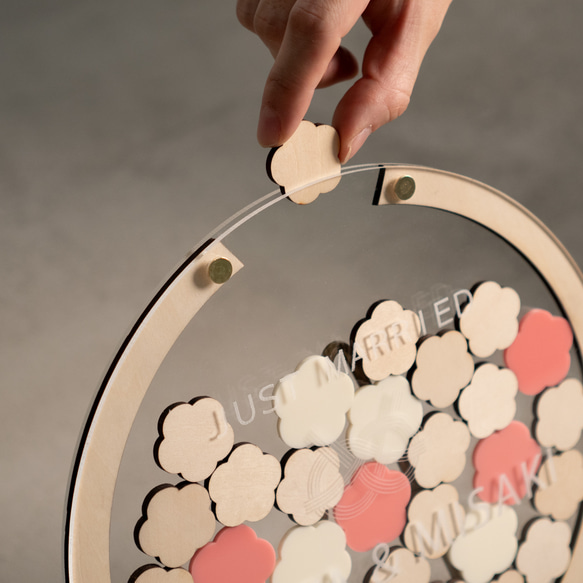 【ゲスト参加型】少人数対応のウェディングドロップス 結婚証明書／mcs19 データ確定後