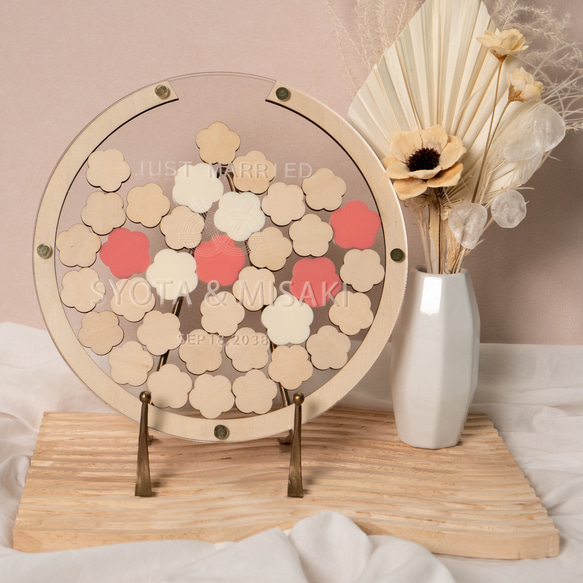 【ゲスト参加型】少人数対応のウェディングドロップス 結婚証明書／mcs19 データ確定後