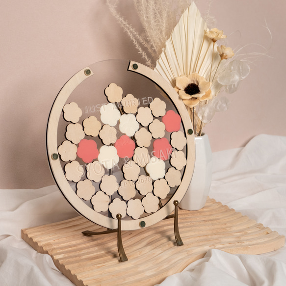 【ゲスト参加型】少人数対応のウェディングドロップス 結婚証明書／mcs19 データ確定後