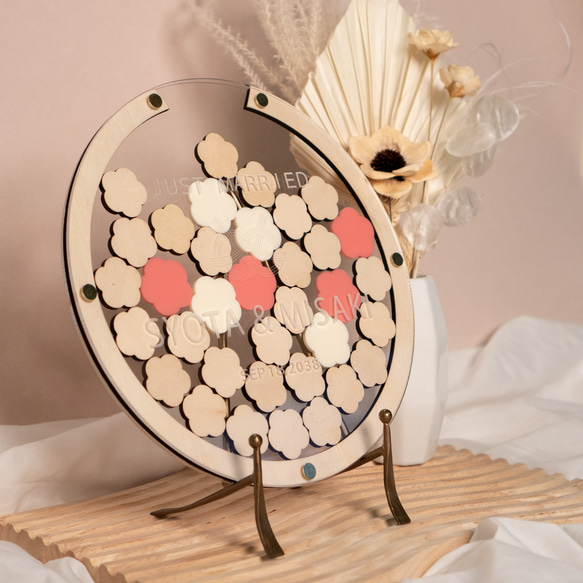 【ゲスト参加型】少人数対応のウェディングドロップス 結婚証明書／mcs19 データ確定後