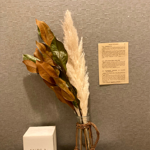 マグノリアバンチショート~ マグノリアリーフ ドライフラワー