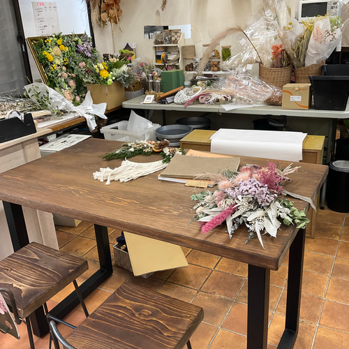 W1200×D700h800】お花屋さんなどにも 立ち仕事にも 作業台