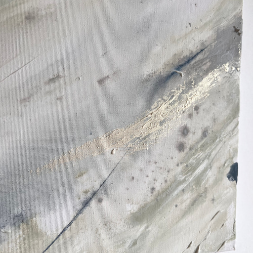ZEN - 和モダン 油絵 インテリア アート 絵画 シンプル ベージュ