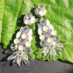 ヴィンテージスワロフスキー ネイビー ブルー キラキラ 大人アクセサリー ヴィンテージスワロフスキー ネイビー ブルー キラキラ 大人