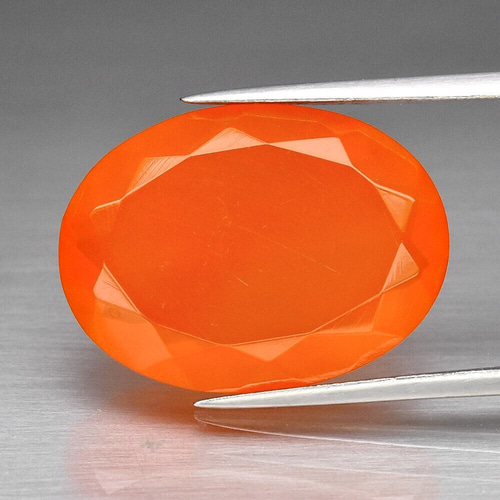 最高級 7.26ct ☆彡サンライズオレンジの輝き☆ 天然 ファイヤー  