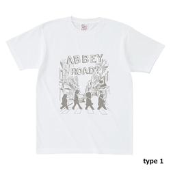 ABBEY ROAD？　半袖Tシャツ　6.2オンス　ユニセックス　キッズ　親子コーデ 2枚目の画像