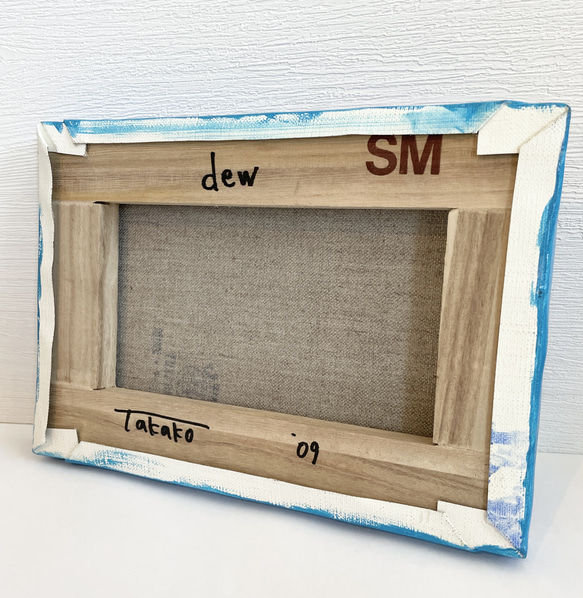 原画「dew」SMサイズキャンバス 4枚目の画像