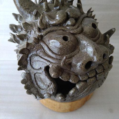 鬼の置物 大③ 立体・オブジェ chikara 通販 16257840｜Creema(クリーマ)