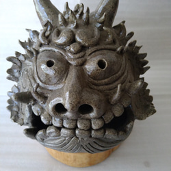 鬼のオーナメント 約40cm オブジェ　骨董　置物　苔 鬼のオーナメント 約40cm オブジェ 骨董 置物 苔 鬼の