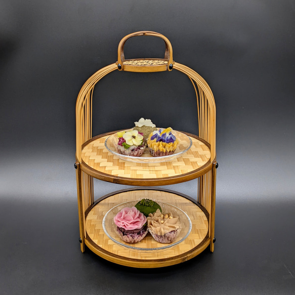 駿河竹細工 アフタヌーンティースタンド アフタヌーンティー おしゃれインテリア 飾り棚 デザートスタンド テーブルコーデ 駿河竹細工 デザートスタンド テーブルコーデ アフタヌーンティースタンド 飾り棚 アフタヌーンティー おしゃれインテリア PE2221183820(17050円)