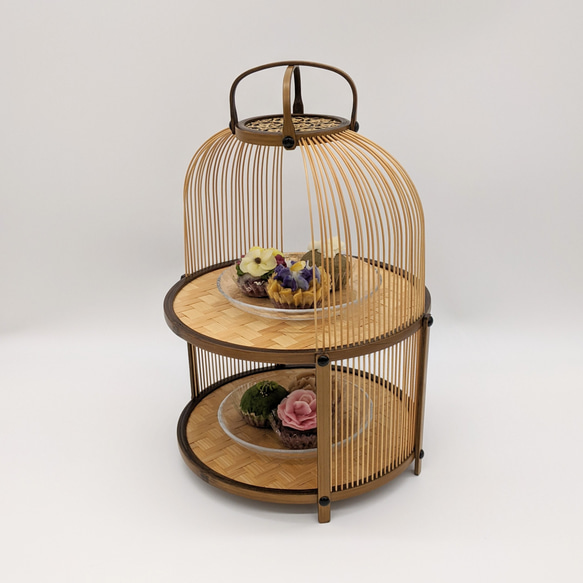 駿河竹細工 アフタヌーンティースタンド アフタヌーンティー おしゃれインテリア 飾り棚 デザートスタンド テーブルコーデ 駿河竹細工 デザートスタンド テーブルコーデ アフタヌーンティースタンド 飾り棚 アフタヌーンティー おしゃれインテリア PE2221183820(17050円)