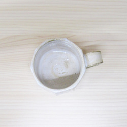 【白色系】マグカップ・コーヒーカップ・焼き物・１個 3枚目の画像