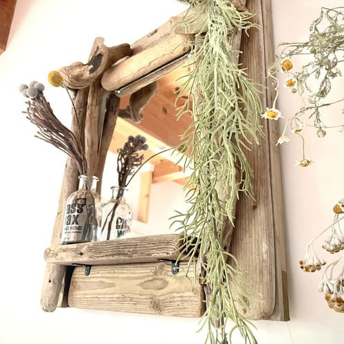 流木ミラー 〜draft wood自然の贈り物〜 ドレッサー・ミラー・鏡台