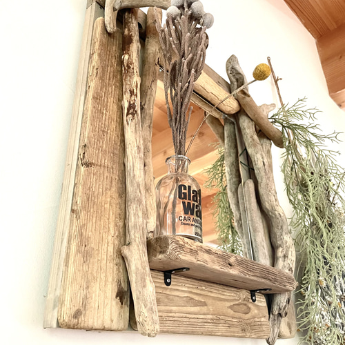 流木ミラー 〜draft wood自然の贈り物〜 ドレッサー・ミラー・鏡台