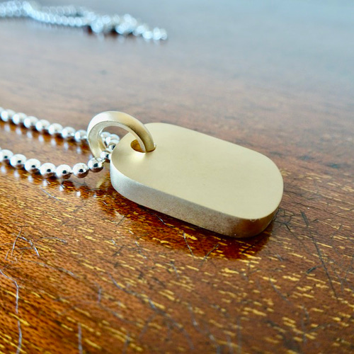 仁尾彫金『ゴールド、プレートヘッド磨き』ハンドメイド168 仁尾彫金