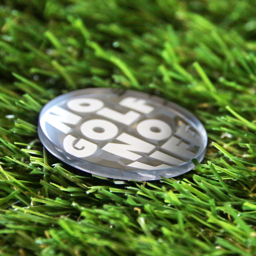 3D立体彫刻 ゴルフマーカー[NGNL①] Φ30mm その他アクセサリー