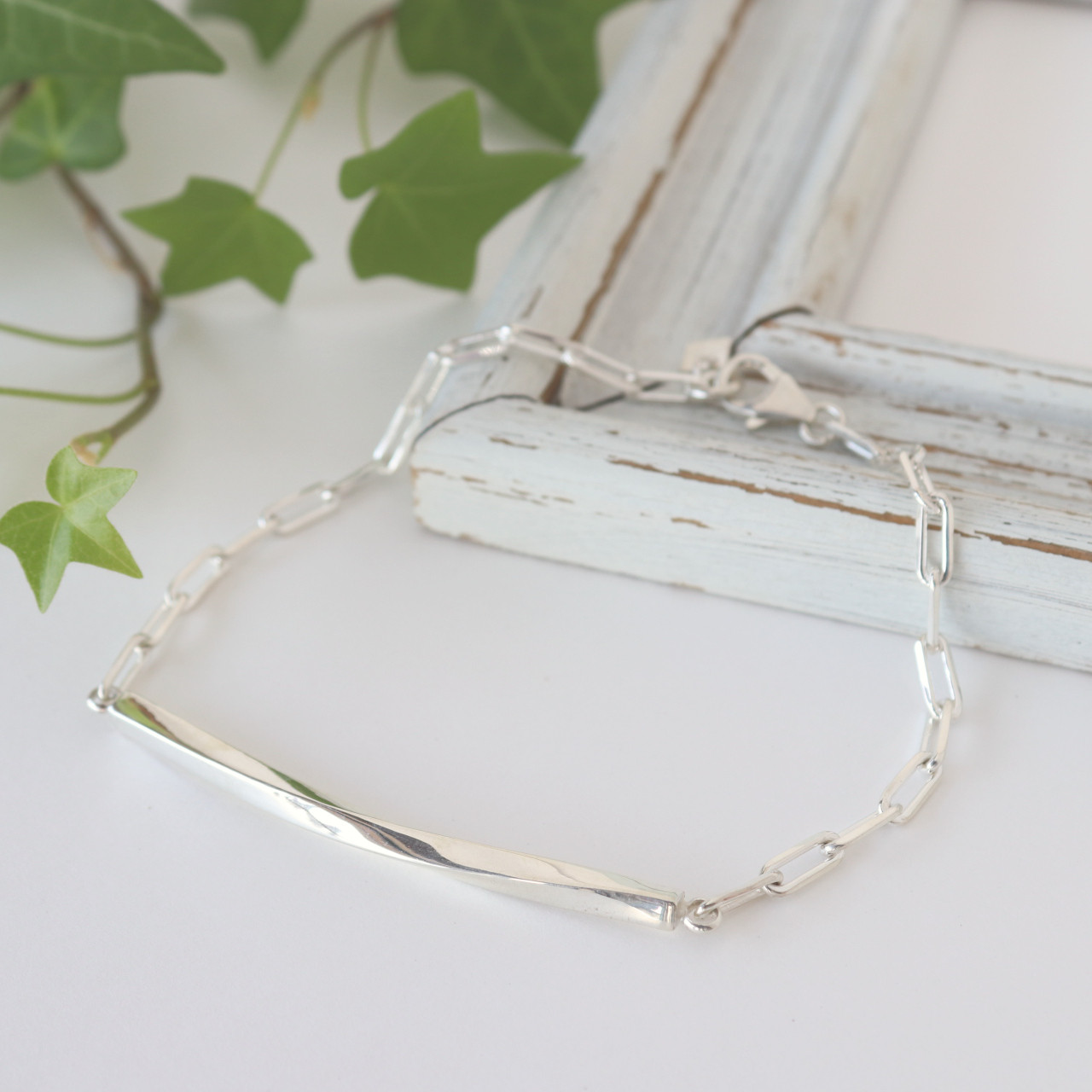 シルバー925 ブレスレット スクエア ■送料無料■