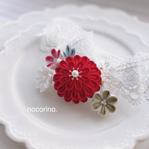 つまみ細工髪飾り 成人式 七五三 卒業式 結婚式 和装 かんざし