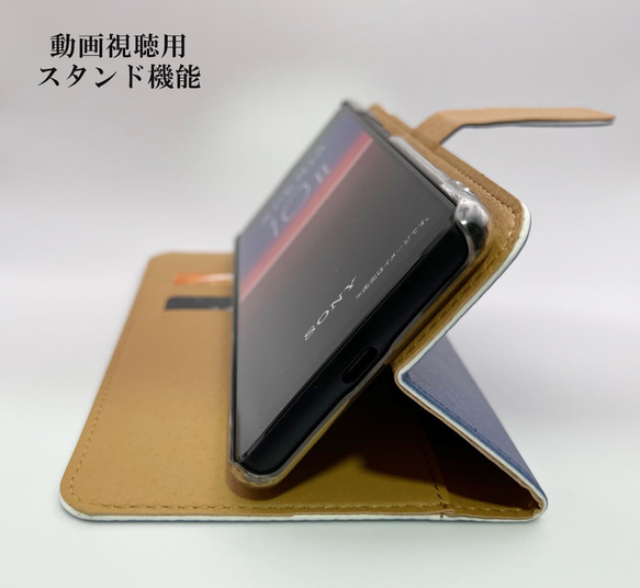 世界でたった一つの完全オーダーメイド 手帳型スマホケース 名入れOK 誕生日 敬老の日 母の日 父の日 5枚目の画像