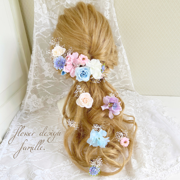 new.182.カラフルパステルカラーのヘッドドレス♡プリンセス