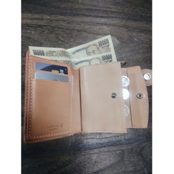 Middle Leather Wallet FORANRO 2枚目の画像