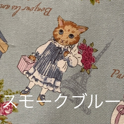 エコティッシュカバー☆マスクストッカー♪cats in Paris☆5カラー 10枚目の画像