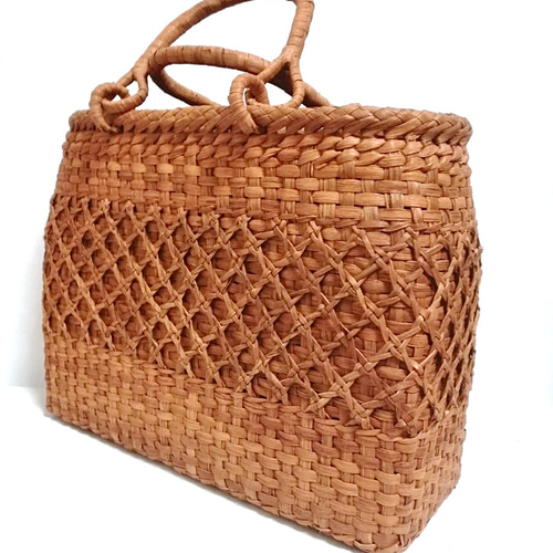 山葡萄バッグ龍網編み 山葡萄バッグ龍網編み かごバッグ 山葡萄バッグ魅力 通販