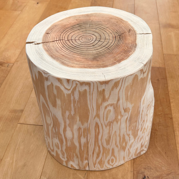 ☆Sugi wood Stool 杉 ウッドスツール ハンドメイド品 A1 Sugi Wood