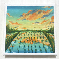 アクリルアート　アートパネル　絵画　アクリル絵の具　工場夜景　キャンバスアート アクリル画 #キャンバス #アクリル絵の具 #絵 #インテリア