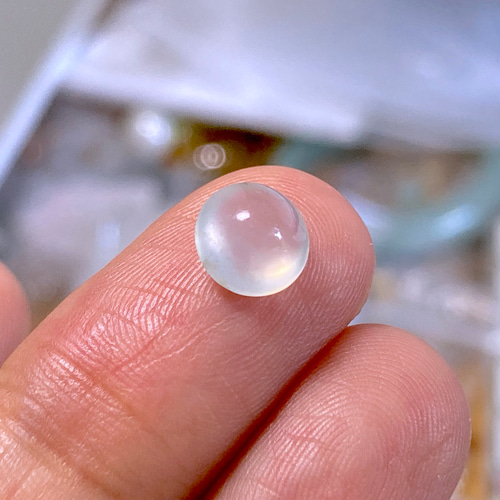 R23-93 宝石質 氷種 ミャンマー産 天然 A貨 白氷 翡翠 ルース 裸 R23-93 宝石質 氷種 ミャンマー産 天然 A貨 白氷 翡翠 ルース 裸