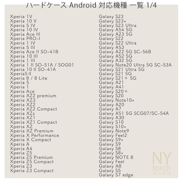 ペイントデザイン スマホケース ハード/ソフト iPhone Android 対応 グリーン & ブルー 9枚目の画像