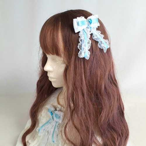 ハンドメイド  ヘアリボン 確認用 推し活リボン 量産型リボン 推し活 ヘアアクセサリー ヘア