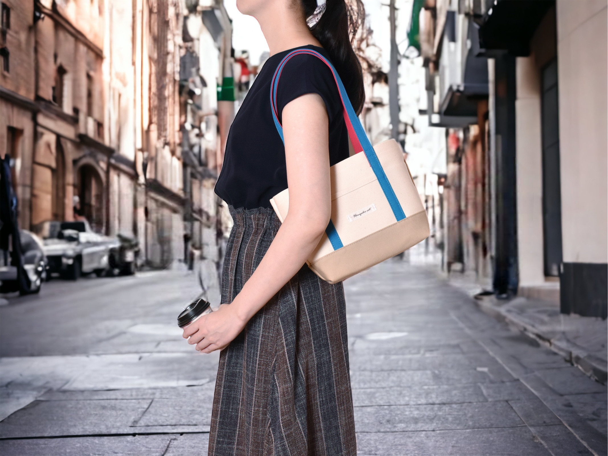 サンドビーチ　スマート肩掛けトート