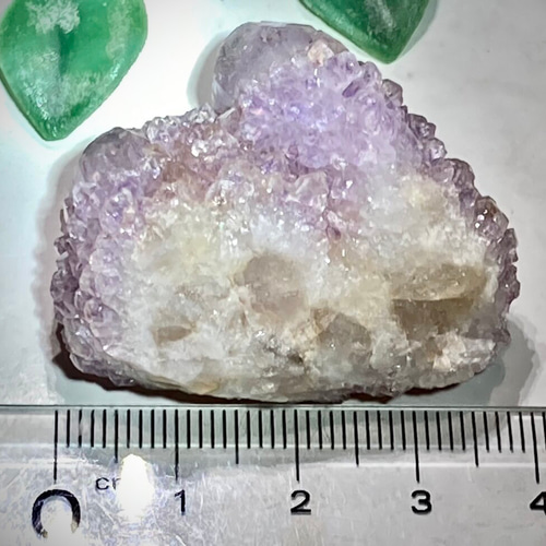 精霊を呼ぶ石✨ レインボー カクタスアメジスト サボテン水晶