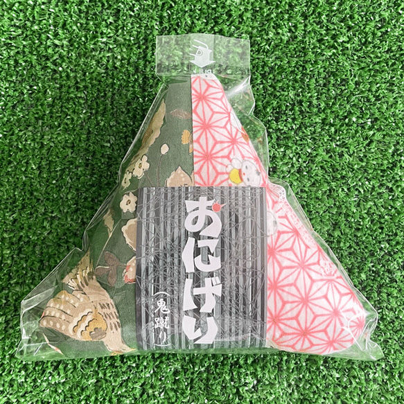 Onigeri（惡魔踢）Ichoagari ^^ Kerikeri 貓玩具採用複古面料製成 第1張的照片