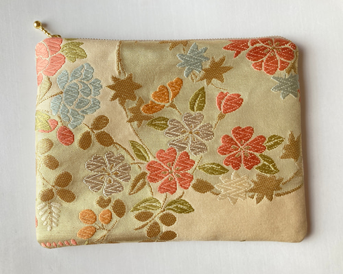 【dede756様確認用】大島紬　ボックスポーチ（ハンドメイド）和風 dede756様確認用】大島紬 ボックスポーチ（ハンドメイド）和風 大島紬