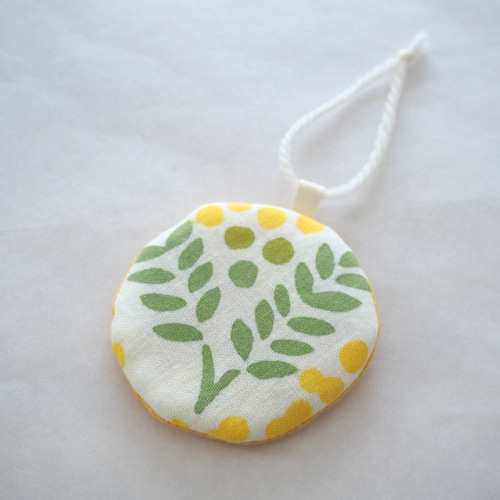 ミモザ ベビースタイ ヘアゴム ヘアピン セット ＊ ハンドメイド