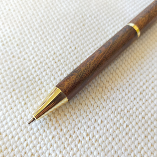 木軸｜デザートアイアンウッド 木軸シャープペン（富士瘤 Craft