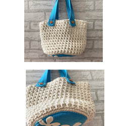 花柄ホヌとお花のハワイアンキルトバック トートバッグ yoyomi 通販